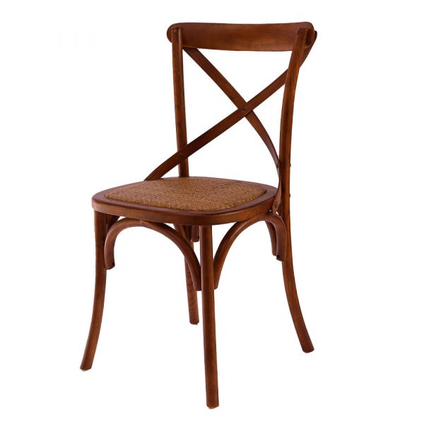 Drvena stolica sedište španska trska